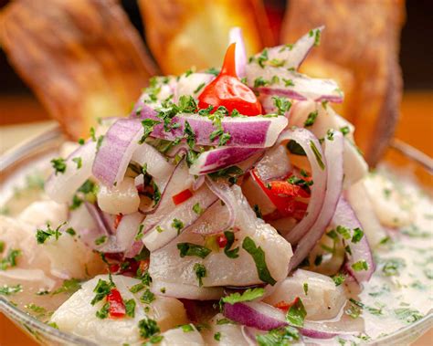 Ceviche .